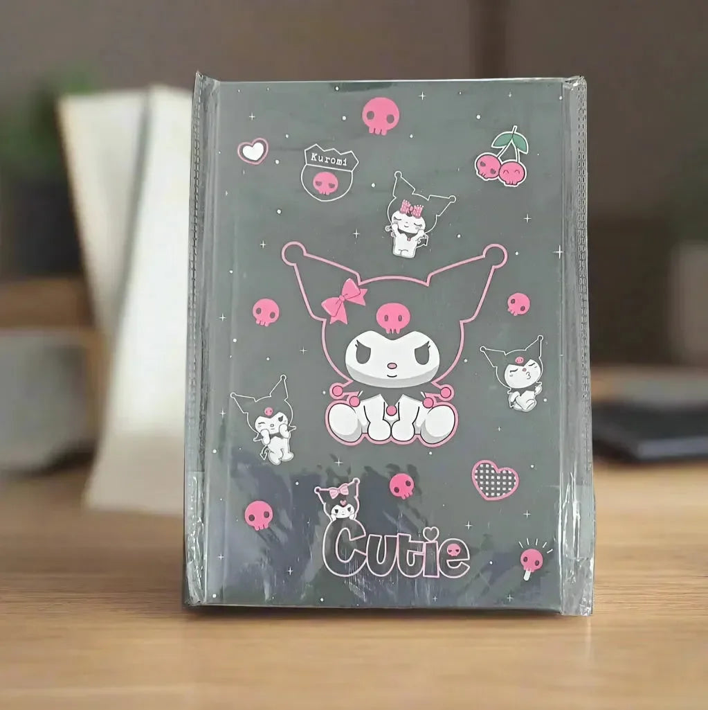 Kuromi Dark Notes A5 Notebook - Bear Hugs