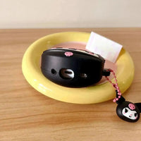 Kuromi Flip Phone Shaped Silicon AirPods Case - Bear Hugs