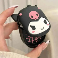 Kuromi Flip Phone Shaped Silicon AirPods Case - Bear Hugs