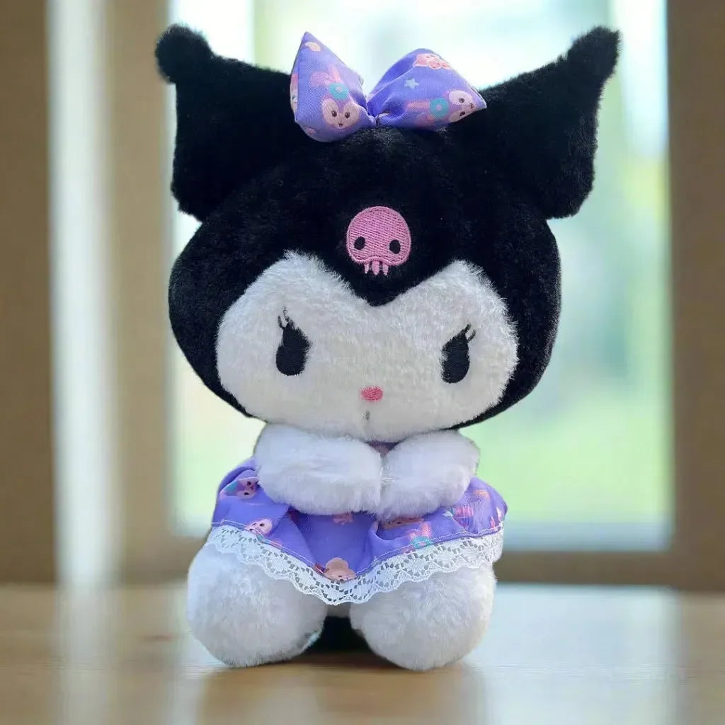 Kuromi Frock Star Plushie (25 cm) - Bear Hugs