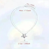 Kuromi Heart Moving Wings Pendant - Bear Hugs