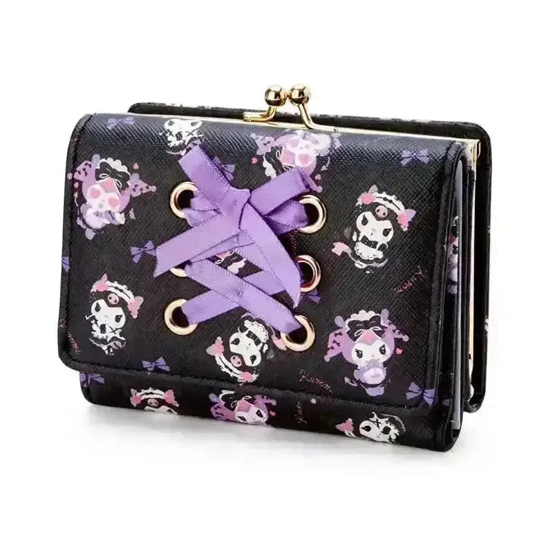 Kuromi Lace Allure Wallet - Bear Hugs