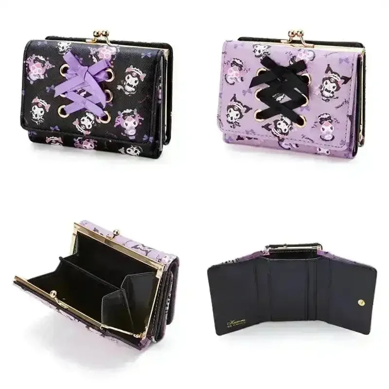 Kuromi Lace Allure Wallet - Bear Hugs