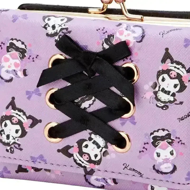 Kuromi Lace Allure Wallet - Bear Hugs