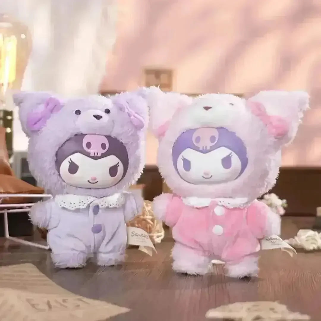 Kuromi Latte Vinyl Plush Pendant Doll - Bear Hugs