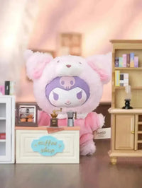 Kuromi Latte Vinyl Plush Pendant Doll - Bear Hugs