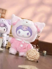 Kuromi Latte Vinyl Plush Pendant Doll - Bear Hugs