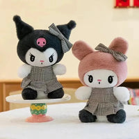 Kuromi Melody Bow & Frock Plushies (25 cm) - Bear Hugs