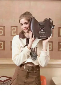 Kuromi Rebel Edge Shoulder Bag - Bear Hugs