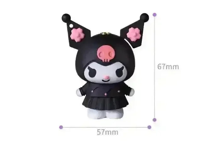 Kuromi Rebel Flame 3D Lighter - Bear Hugs