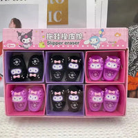 Kuromi Rebel Sole Slipper Eraser (Set of 6) - Bear Hugs