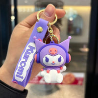 Kuromi's Musical Mischief Keychain - Bear Hugs