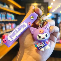 Kuromi's Musical Mischief Keychain - Bear Hugs