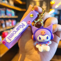 Kuromi's Musical Mischief Keychain - Bear Hugs