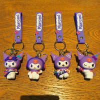 Kuromi's Musical Mischief Keychain - Bear Hugs