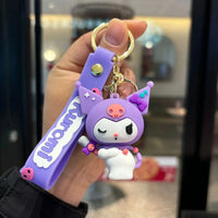 Kuromi's Musical Mischief Keychain - Bear Hugs