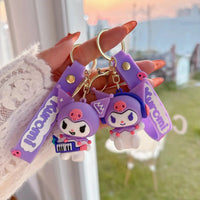 Kuromi's Musical Mischief Keychain - Bear Hugs