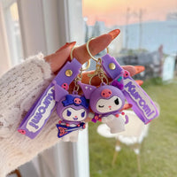 Kuromi's Musical Mischief Keychain - Bear Hugs