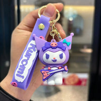 Kuromi's Musical Mischief Keychain - Bear Hugs