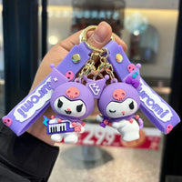 Kuromi's Musical Mischief Keychain - Bear Hugs