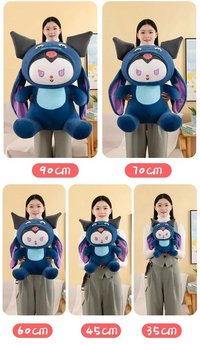 Kuromi Stitch Switch Cosplay Plush Toy - Bear Hugs