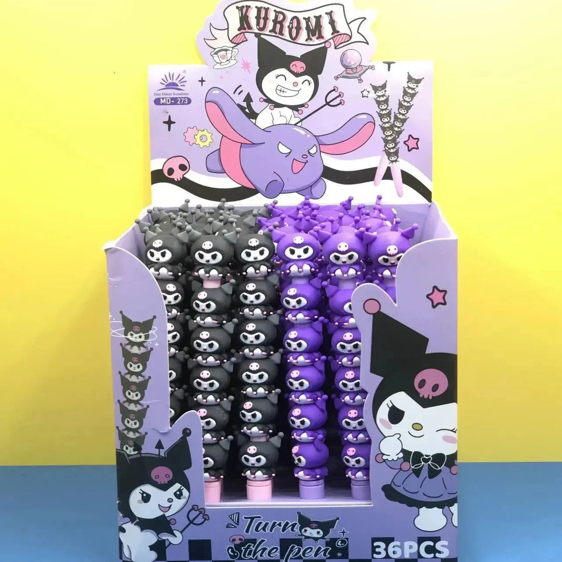 Kuromi Twist & Write Rotational Gel Pen - Bear Hugs
