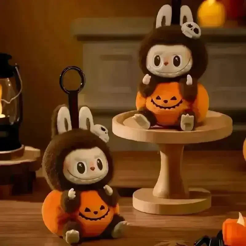 Labubu Halloween Pumpkin Figurine - Bear Hugs