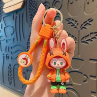Labubu Little Sheep Overalls Keychain - Bear Hugs
