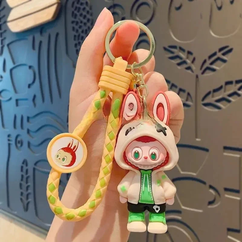 Labubu Little Sheep Overalls Keychain - Bear Hugs