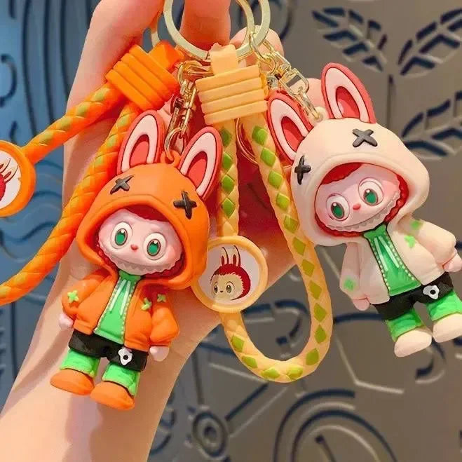 Labubu Little Sheep Overalls Keychain - Bear Hugs