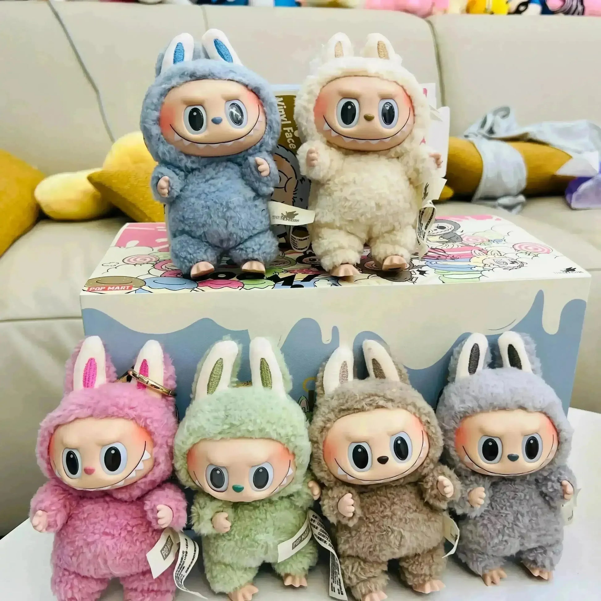 Labubu The Monsters Exciting Macaron Blind Box Series - Bear Hugs