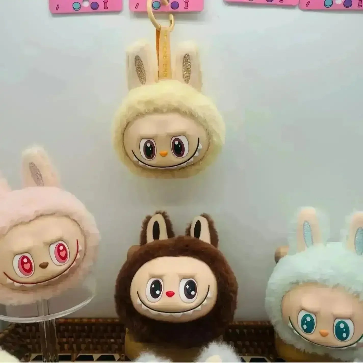 Labubu The Monsters Premium Mugshot Keychain - Bear Hugs