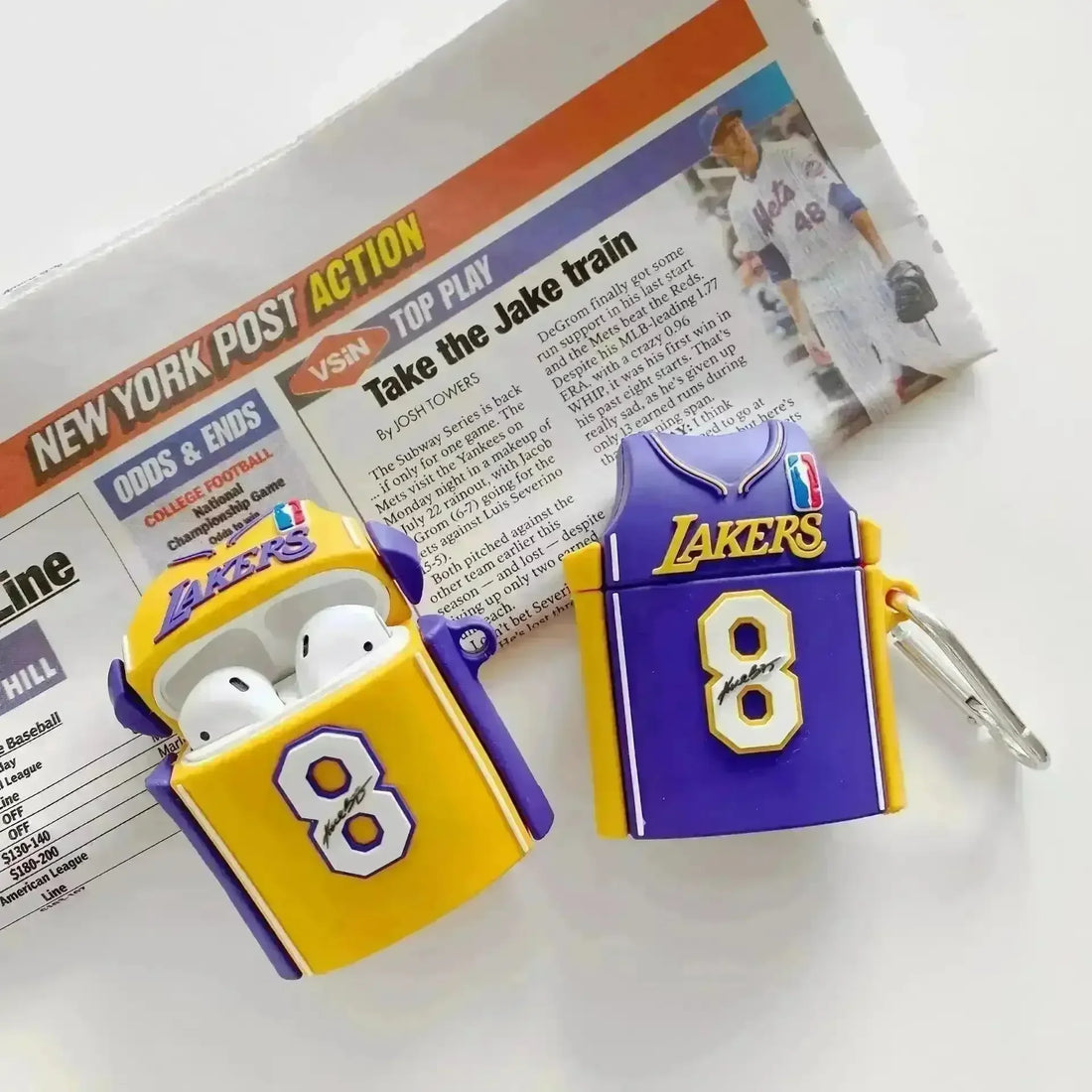 Lakers Jersey Case (For Airpods) - Bear Hugs