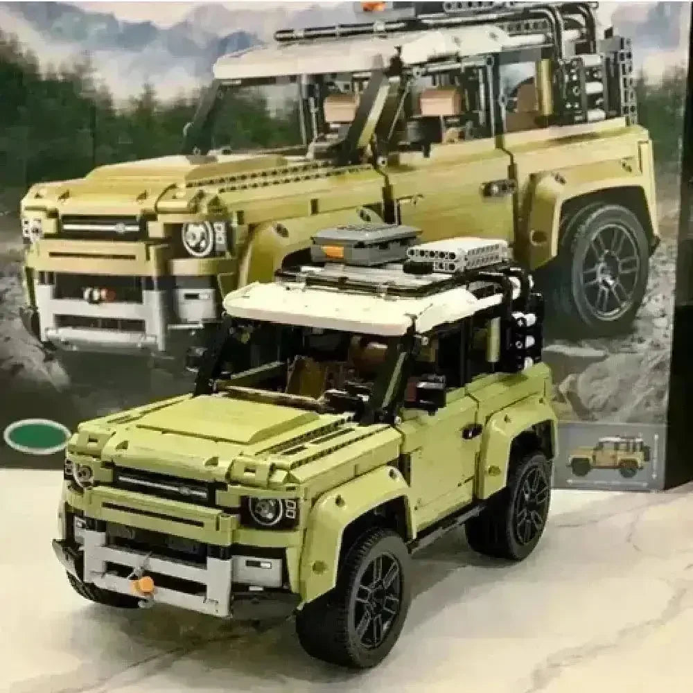 Landrover Defender Building Block Set - Bear Hugs