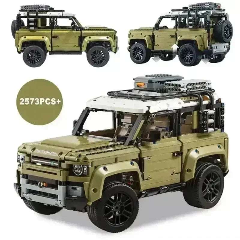 Landrover Defender Building Block Set - Bear Hugs