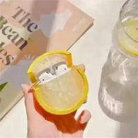 Lemon Shaped Case (For Airpods) - Bear Hugs
