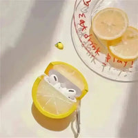 Lemon Shaped Case (For Airpods) - Bear Hugs