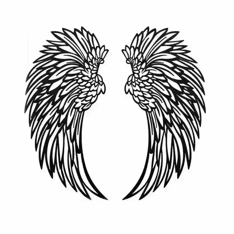 Light Up Angel Wings Wall Art - Bear Hugs