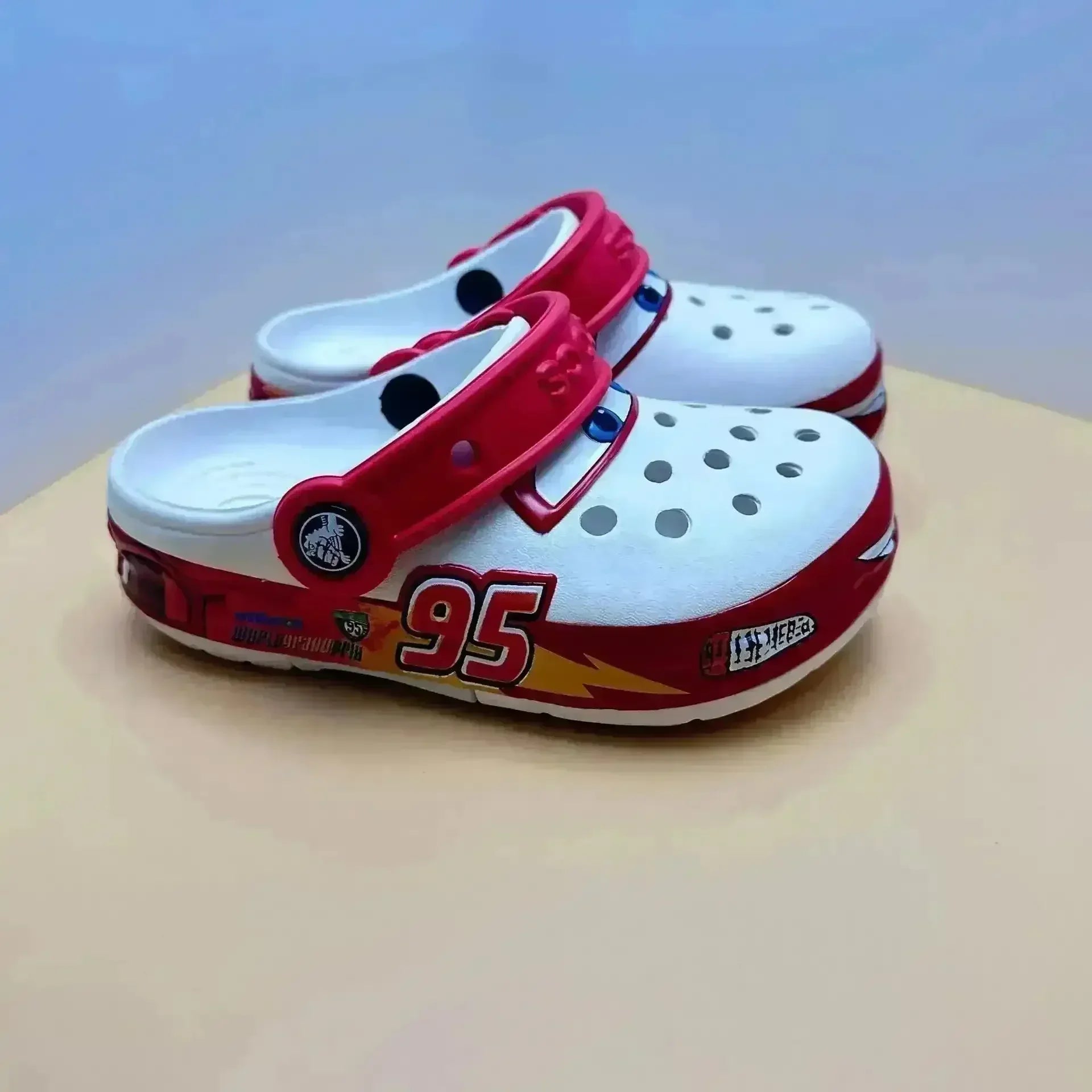 Mcqueen Light Up Mcqueen Shoes Kids Crocs Disney Cars Lightning