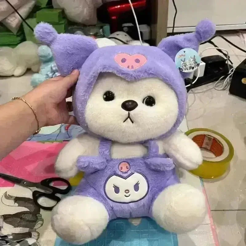 Lil' Kuromi Lena Cosplay Bear Plushie - Bear Hugs