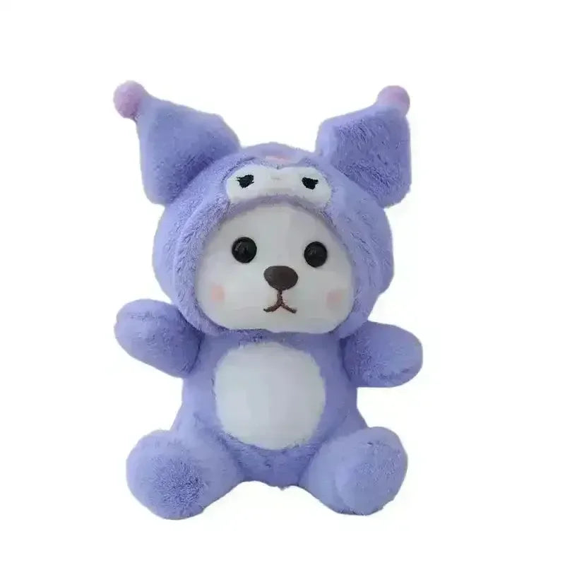 Lina Bear Kuromi Cosplay Plush Keychain - Bear Hugs