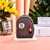 Lipstick Loot Mini Coin Purse Keychain - Bear Hugs