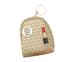Lipstick Loot Mini Coin Purse Keychain - Bear Hugs