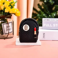 Lipstick Loot Mini Coin Purse Keychain - Bear Hugs