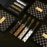 Lipstick Shaped Luxury Toothbrush Set - Bear Hugs