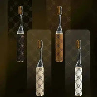 Lipstick Shaped Luxury Toothbrush Set - Bear Hugs