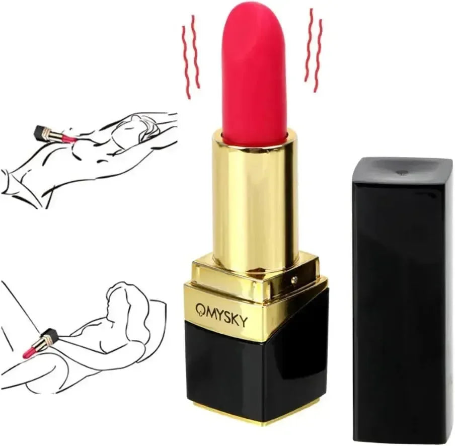 Lipstick Shaped Powerful Portable Massager - Bear Hugs