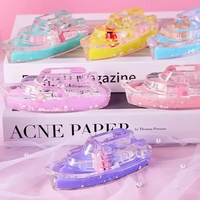 Liquid Motion Floating Oil Glass Pen Holder - Bear Hugs