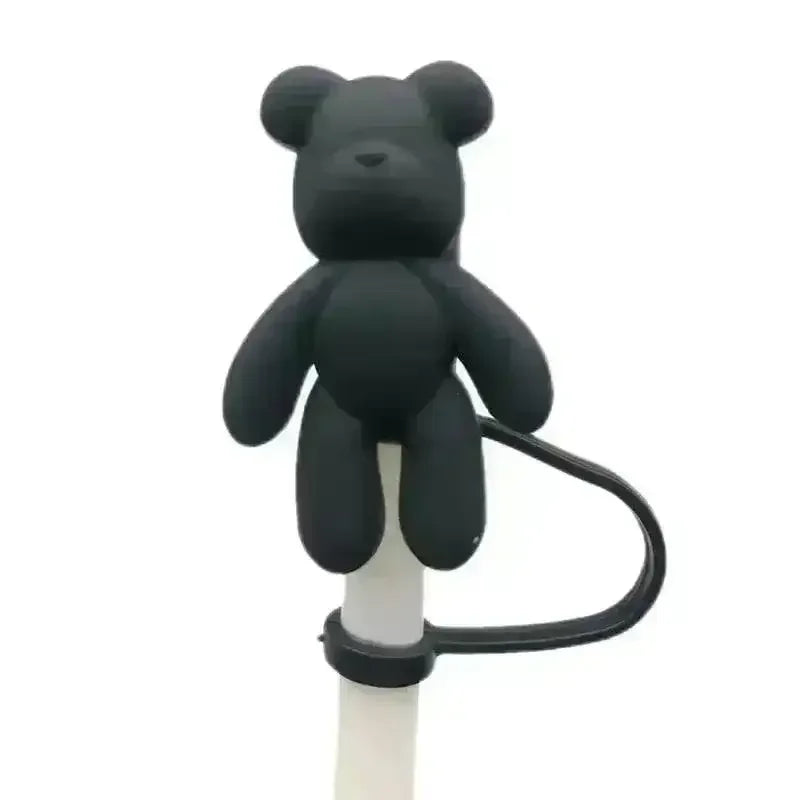 Little Bear Silicone Straw Cap for Stanley Cup (Set of 4) - Bear Hugs
