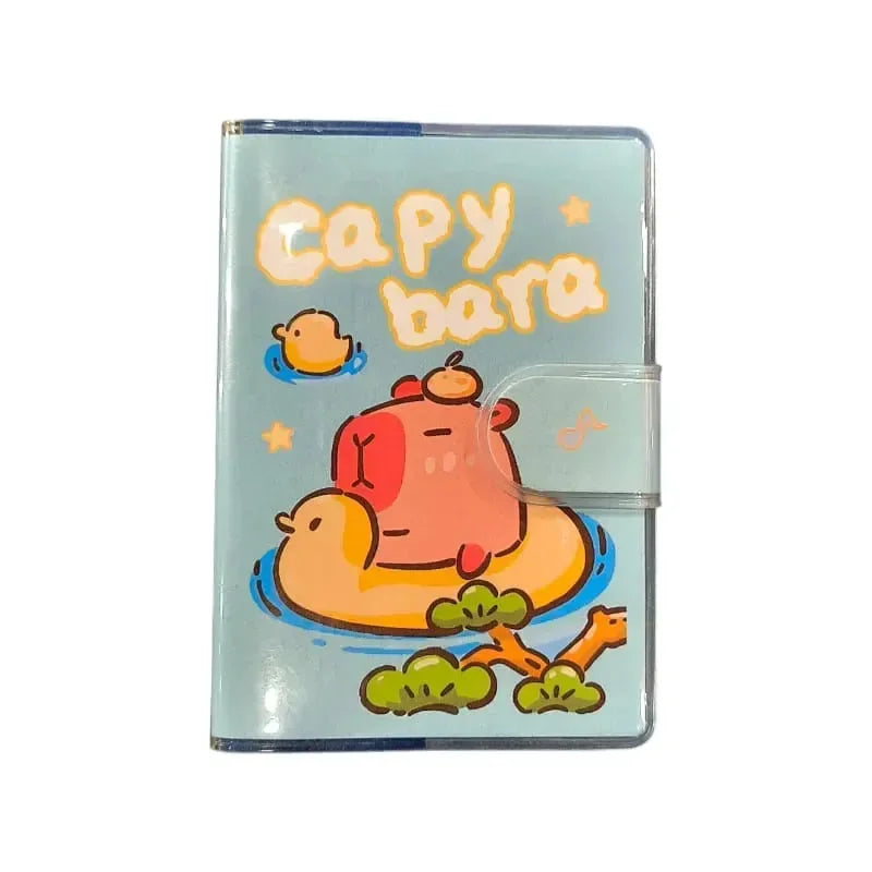 Little Capybara A7 Notebook With Clasp - Bear Hugs